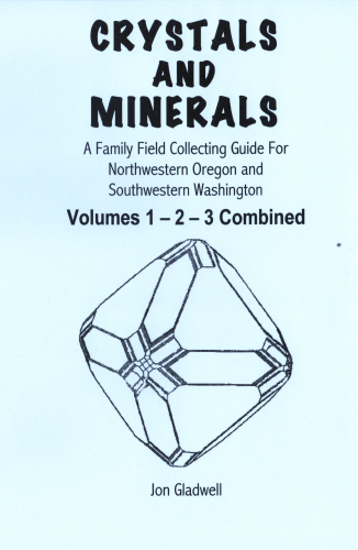 Photo shows the NEW Gem Trails of Oregon, ISBN 978-1-889786-44-5 a great new travel/field guide for Oregon rockhounds - Now Available!  To ensure availibility of this item, order as early as possible. Click here to learn more about the largest selection of Regional Books and Maps for Oregon from FACETS book shelf!